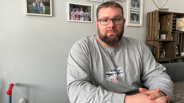 More than 50 dump truck loads of dirt were removed from his yard. Now, he has to put them back