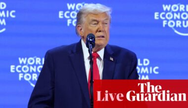 Davos live: Trump rules out taking Greenland by force but calls for ‘immediate negotiations’ | Davos