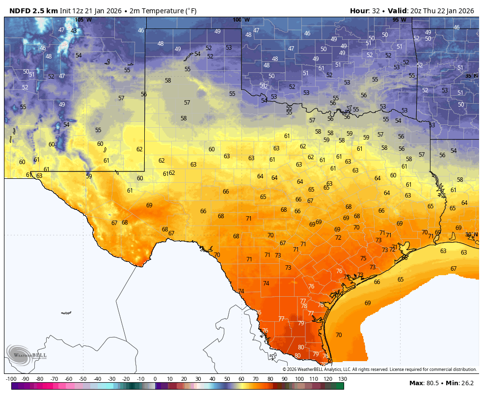 Houston now very likely to experience a hard freeze this weekend, with the potential for freezing rain and icy roads – Space City Weather