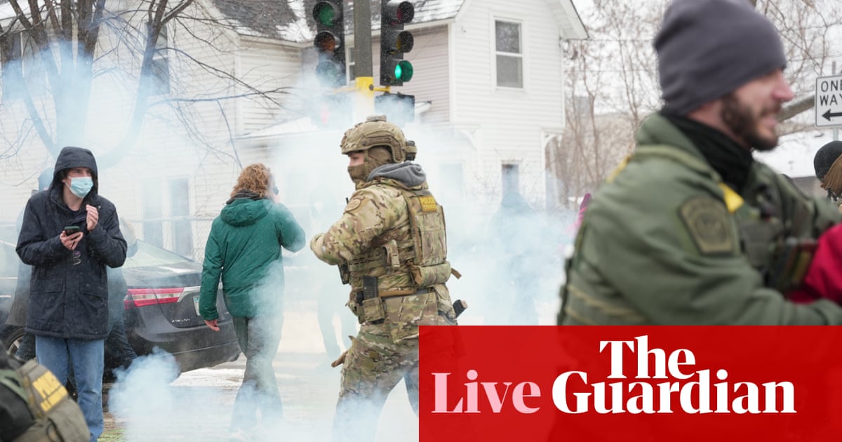 Immigration crackdown continues with Democrats set to reject ICE funding bill – live | US immigration