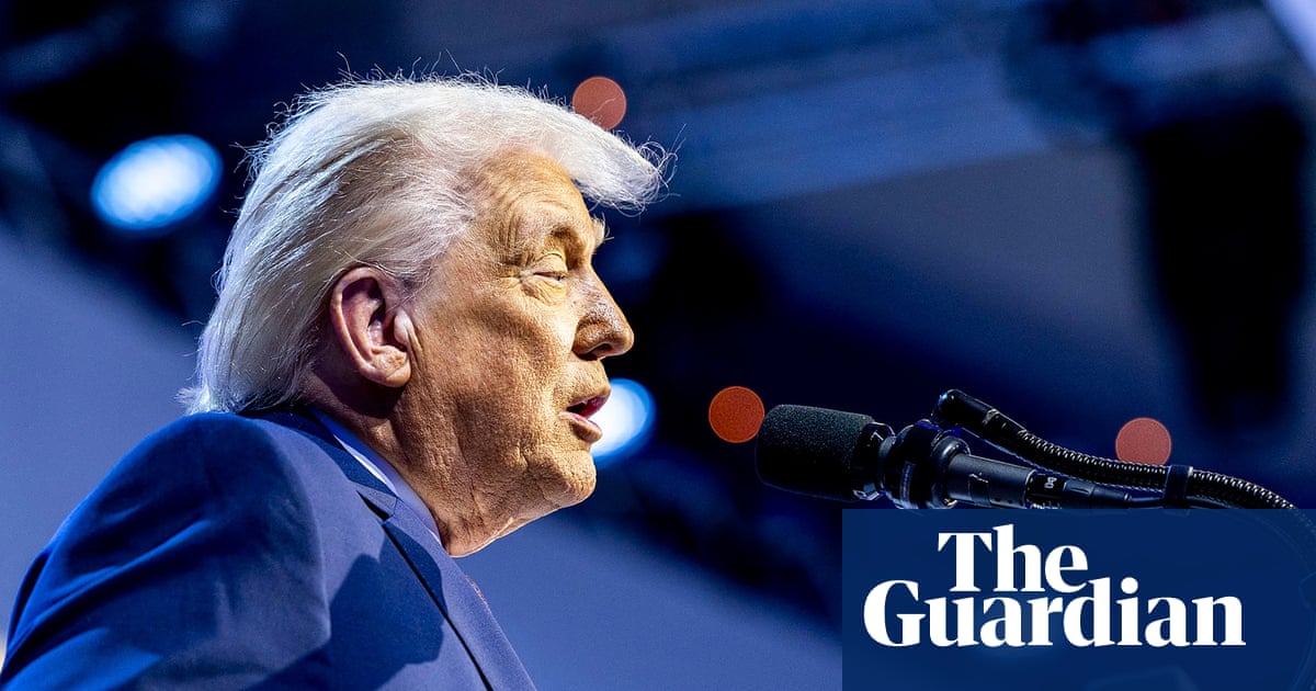 Trump claims Nato troops ‘stayed a little off the frontlines’ in Afghanistan | Donald Trump