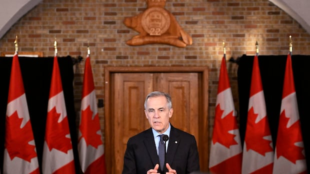 Carney bites back at Trump's 'Canada lives because of' U.S. remarks at cabinet meeting