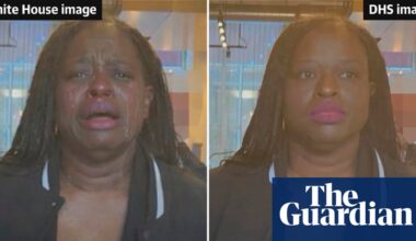 White House posts digitally altered image of woman arrested after ICE protest | Trump administration