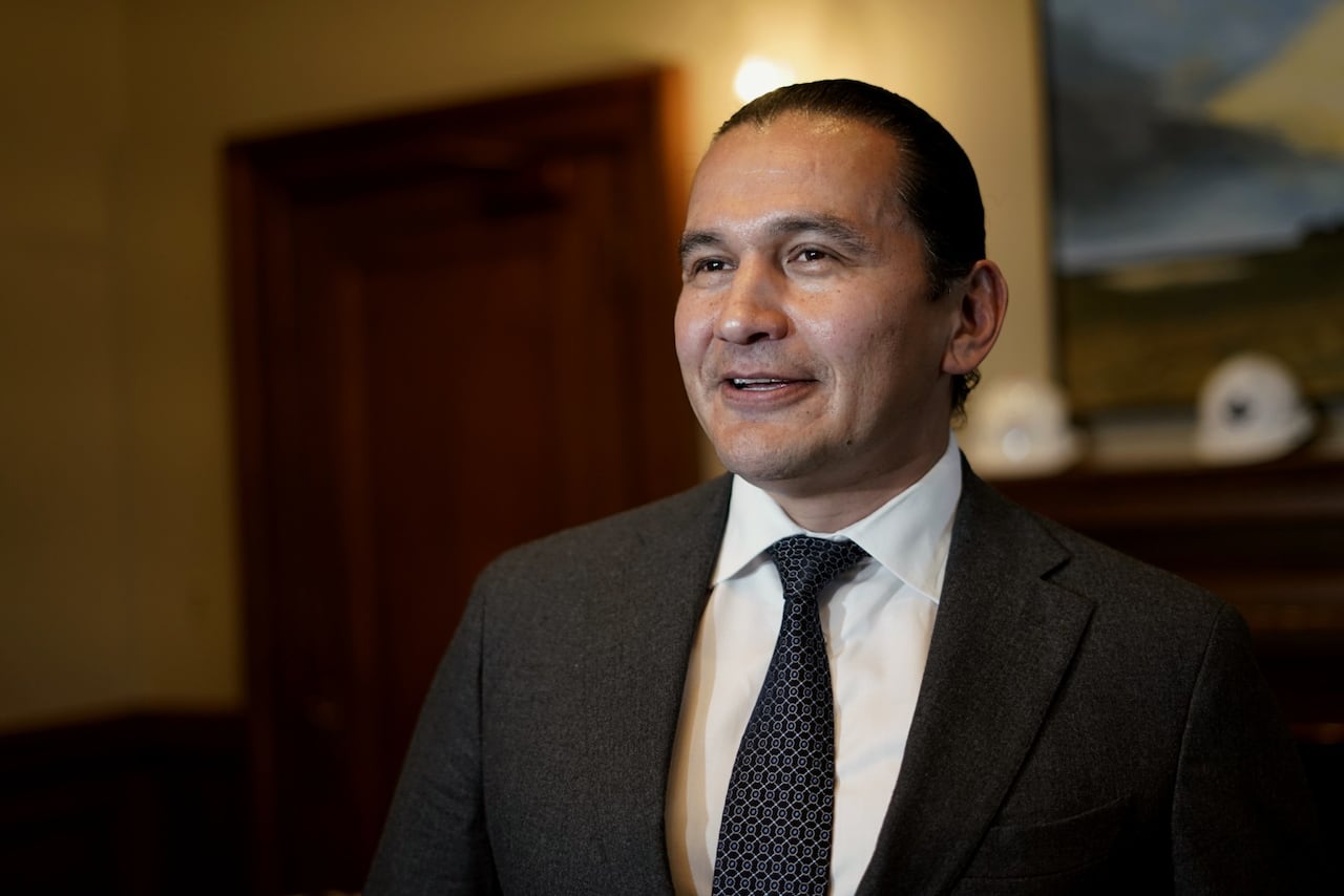 Premier of Manitoba Wab Kinew.