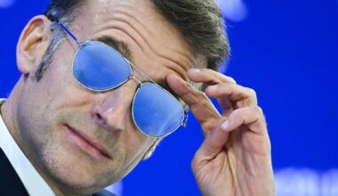 IVision Stock Soars After Macron Sports Sunglasses At Davos