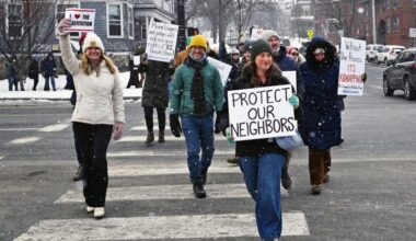 Lawyers, legal advocates march through downtown Portland to protest ICE arrests