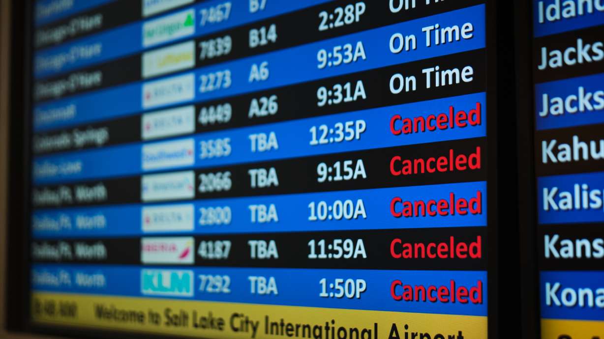 Thousands of flights canceled as major winter storm moves across the US