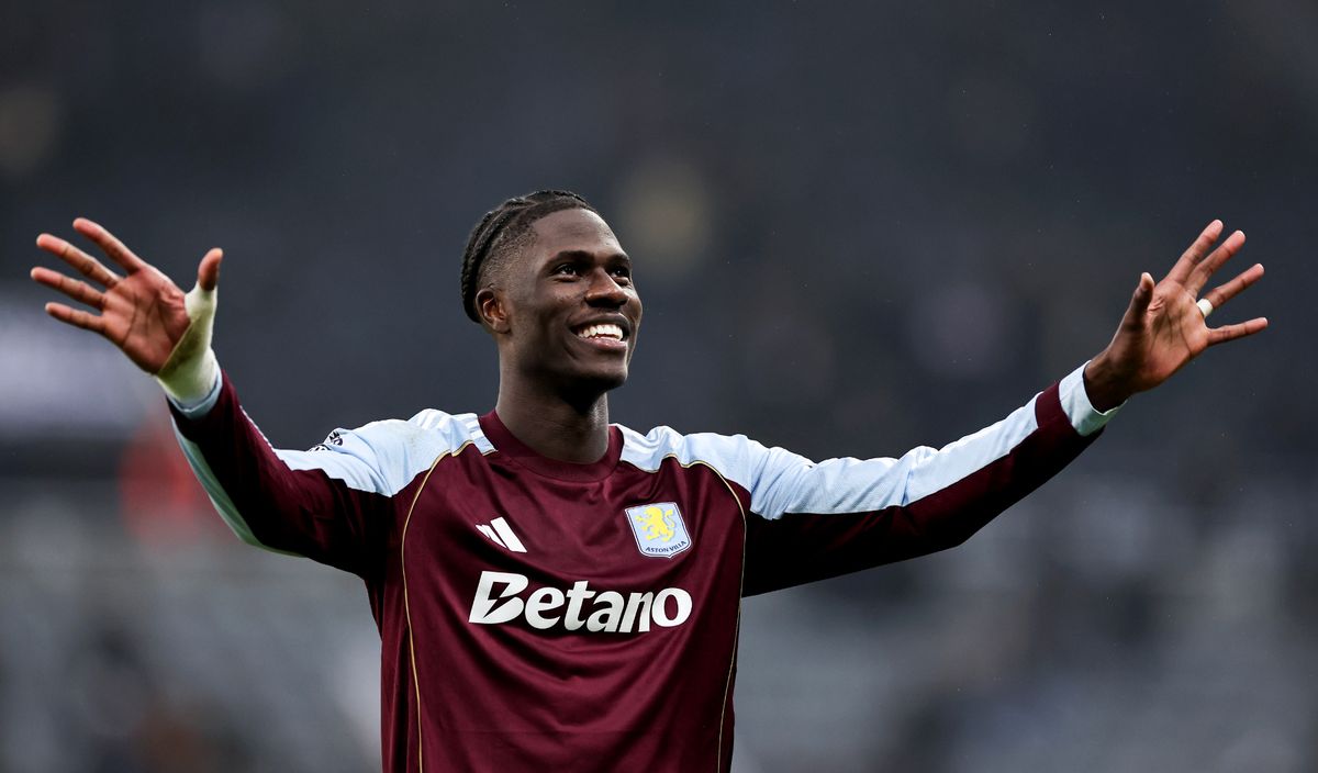 Aston Villa's Amadou Onana