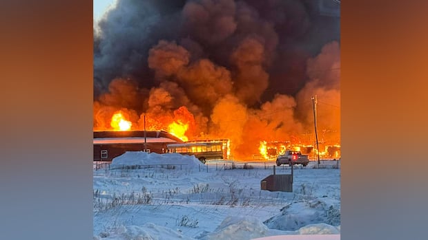 Fire destroys Berens River First Nation school early Tuesday morning