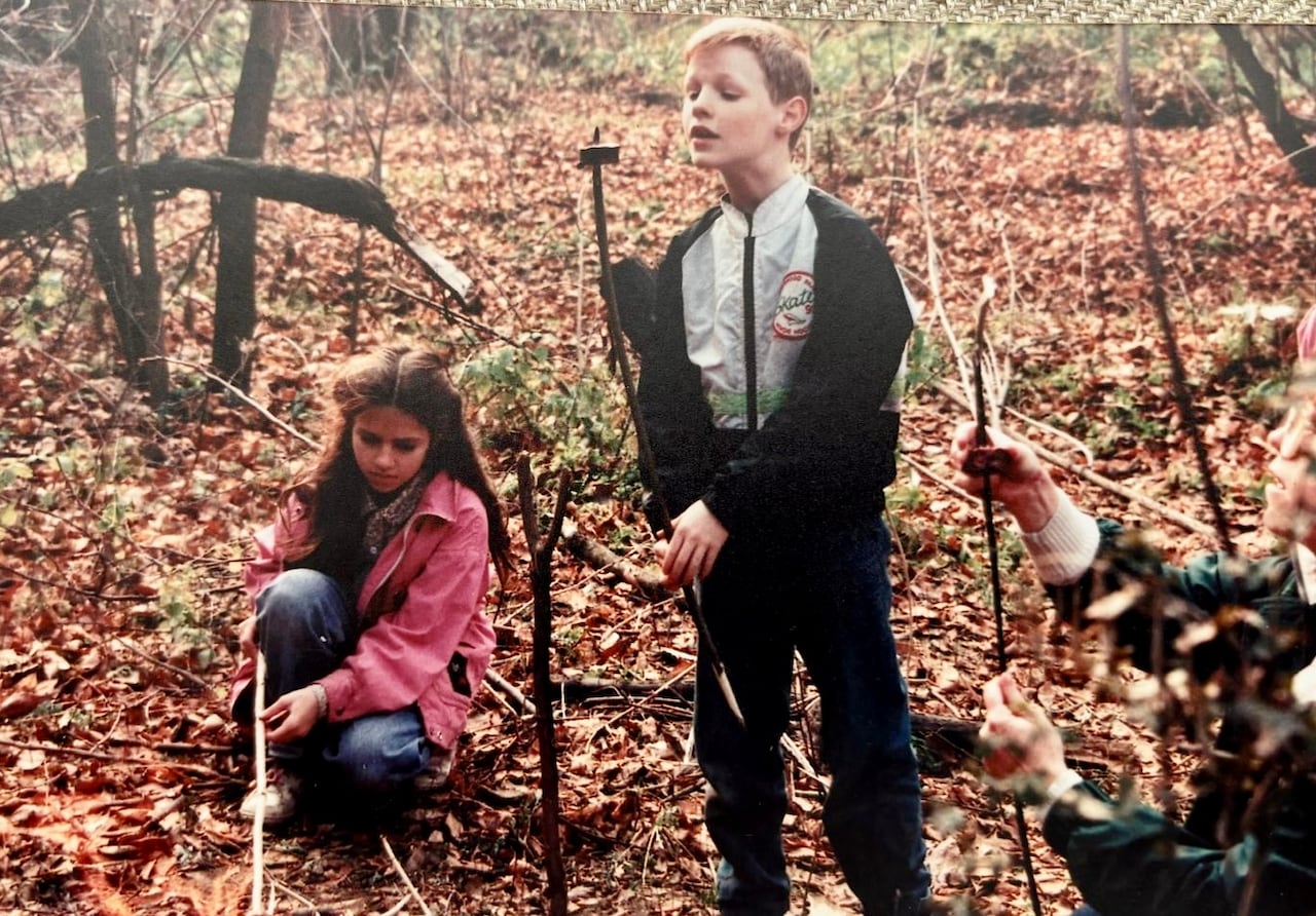David Rauser, seen in this photo taken in Zaporizhzhia in the mid 1990s, spent six years living in Ukraine as a child. Before that, he spent three years living in Russia. and 3 living in Russia. 