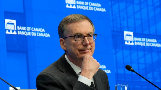 Bank of Canada holds interest rate at 2.25%, with CUSMA review an 'important risk'