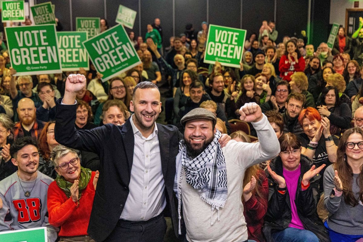 Politics Home | Greens Frame By-Election As Battle Against "Anti-Muslim Record" Of Reform’s Matthew Goodwin