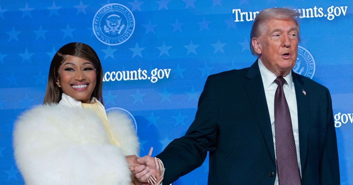 Nicki Minaj is Donald Trump's 'No. 1 fan', rapper says