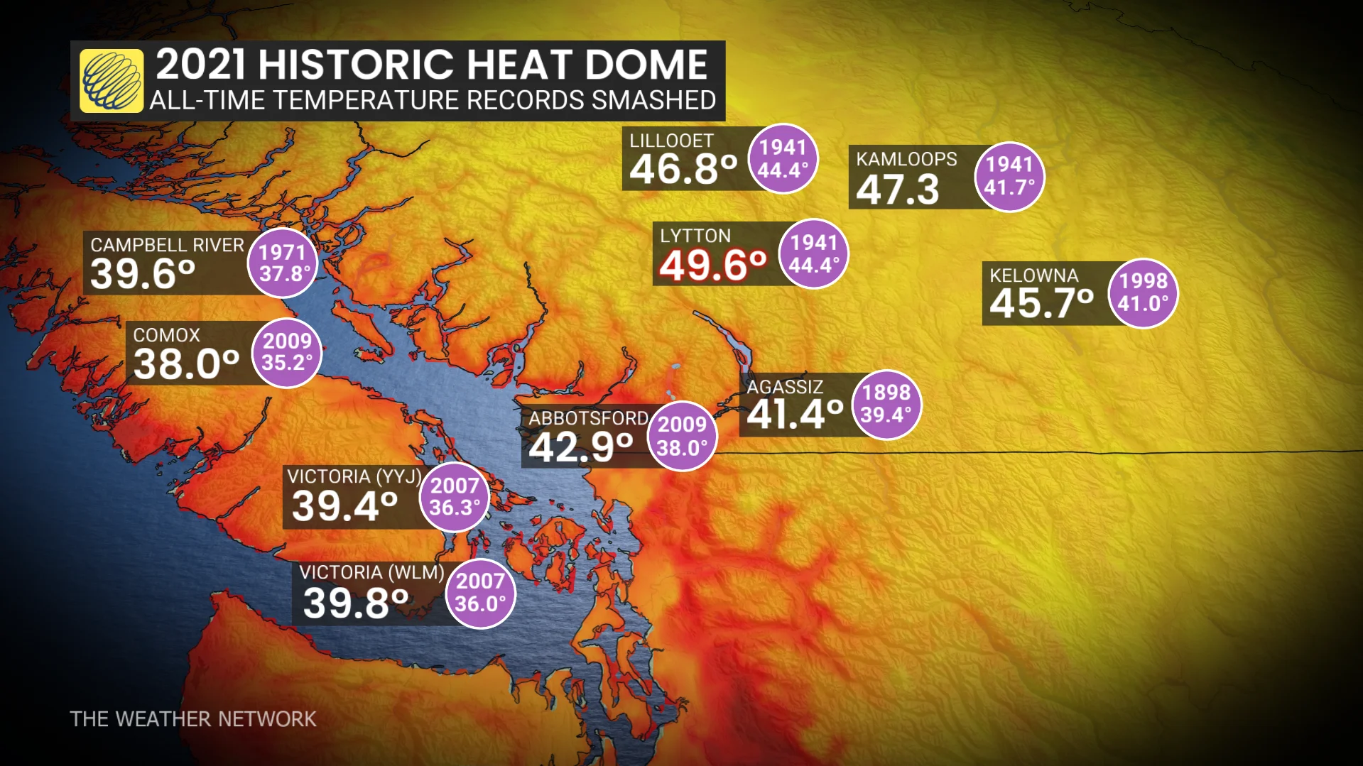 B.C. 2021 historic heat dome