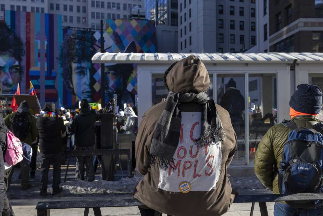 Thousands marched through downtown Minneapolis on Friday for a second consecutive week, calling for an end to Operation Metro Surge, which has led to a significant increase in the presence of Immigration and Customs Enforcement and U.S. Border Patrol agents in Minnesota.