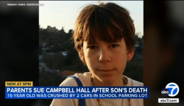 Parents file wrongful death lawsuit against Campbell Hall HS after son crushed to death