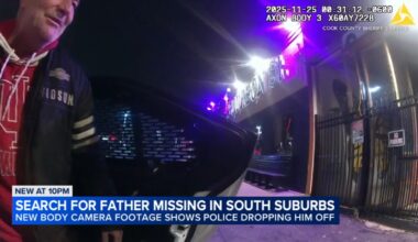 New body camera video from Cook County Sheriff's Office shows missing Merrionette Park 115 Bourbon Street worker Dan Davis