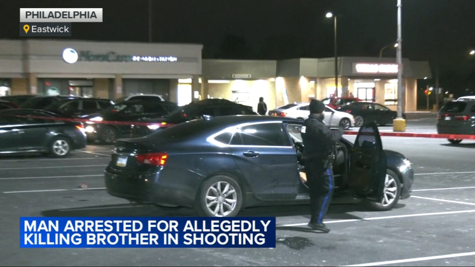 Man accused of shooting his brother to death after argument in the Eastwick section of Philadelphia