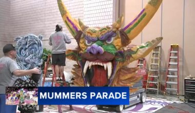 Mummers prepare to ring in New Year's Day with parade for 125th time