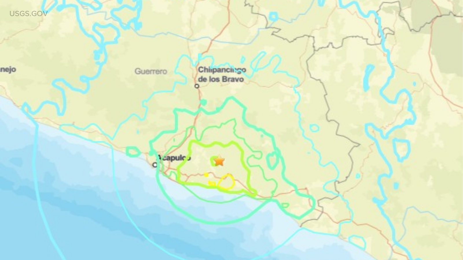 Earthquake with a preliminary magnitude of 6.5 rattles southern and central Mexico