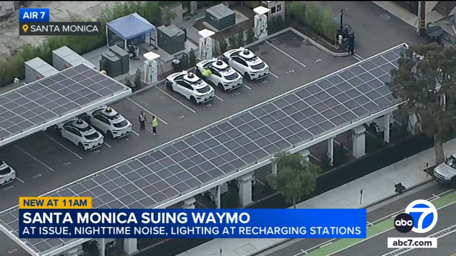 City of Santa Monica asking judge to declare 2 Waymo recharging stations public nuisances