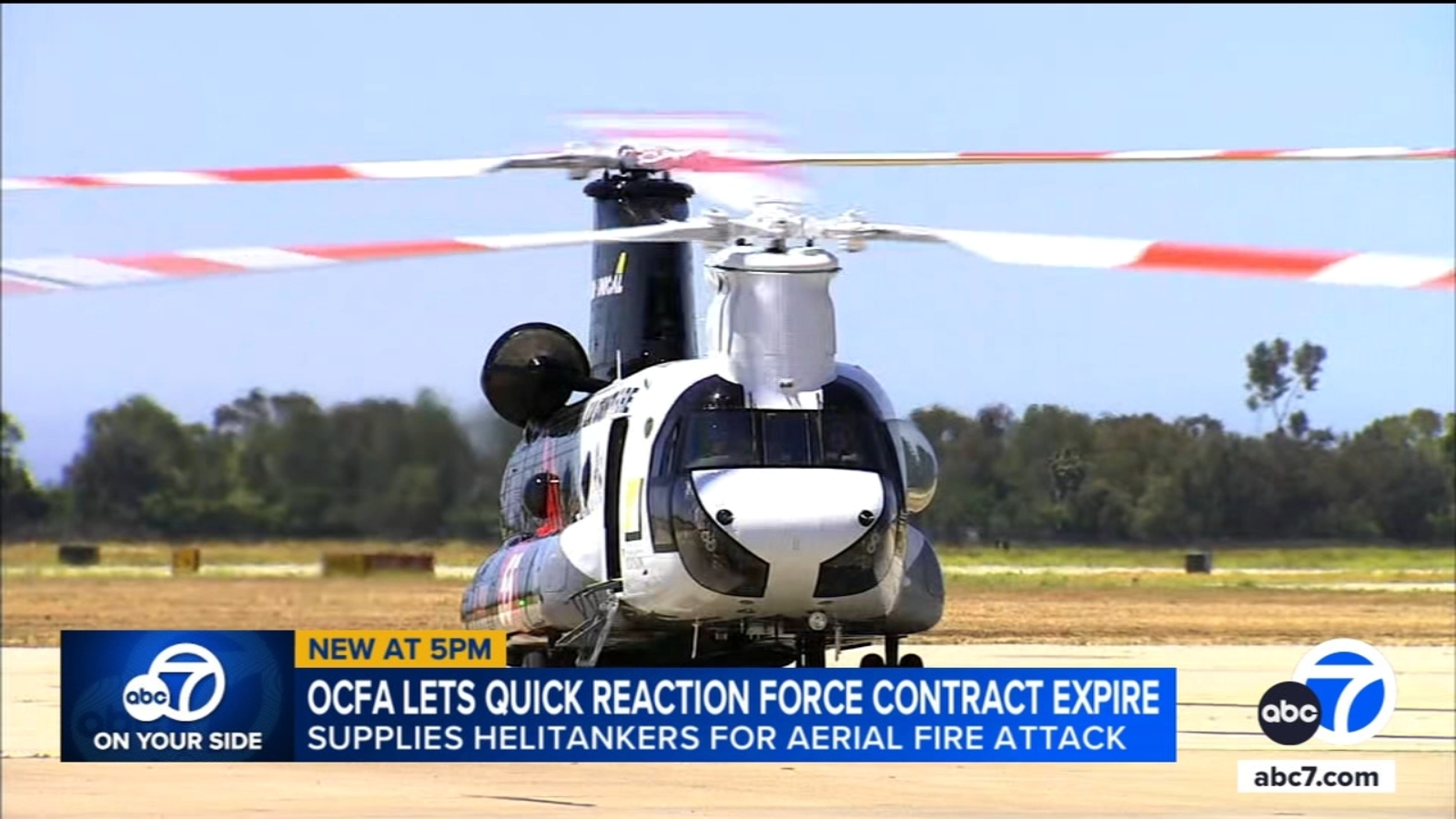 Orange County Fire Authority board allows firefighting helicopter contract to expire