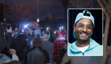 Keith Porter death: Community demands accountability at vigil for father of 2 killed by off-duty ICE agent in Northridge