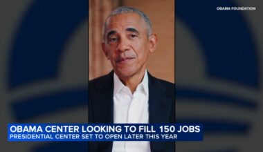 Barack Obama invites Chicagoans to apply for jobs at Presidential Center