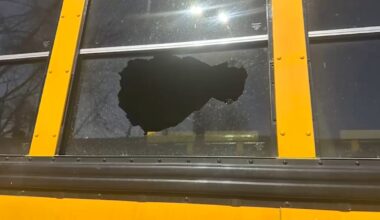 Girl left with fractured skull after rock thrown into school bus in Teaneck, NJ