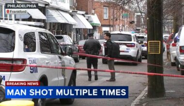 Man hospitalized after being shot multiple times in Frankford