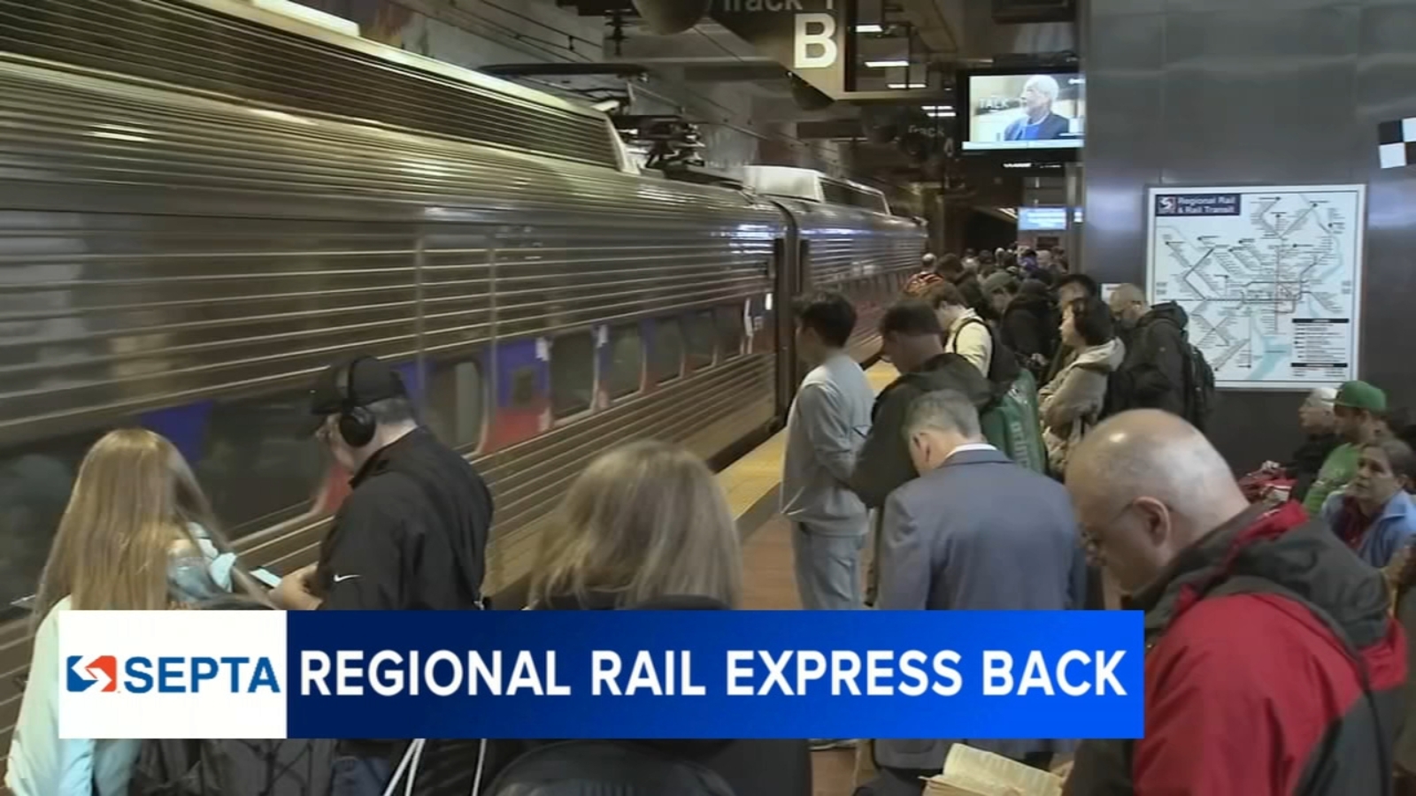 SEPTA resumes Regional Rail morning express service; Center City T-trolley tunnel reopens