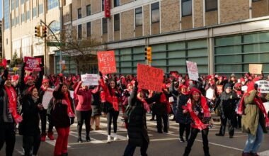 NYC nurse strike: thousands of union hospital workers hit the picket line in New York City