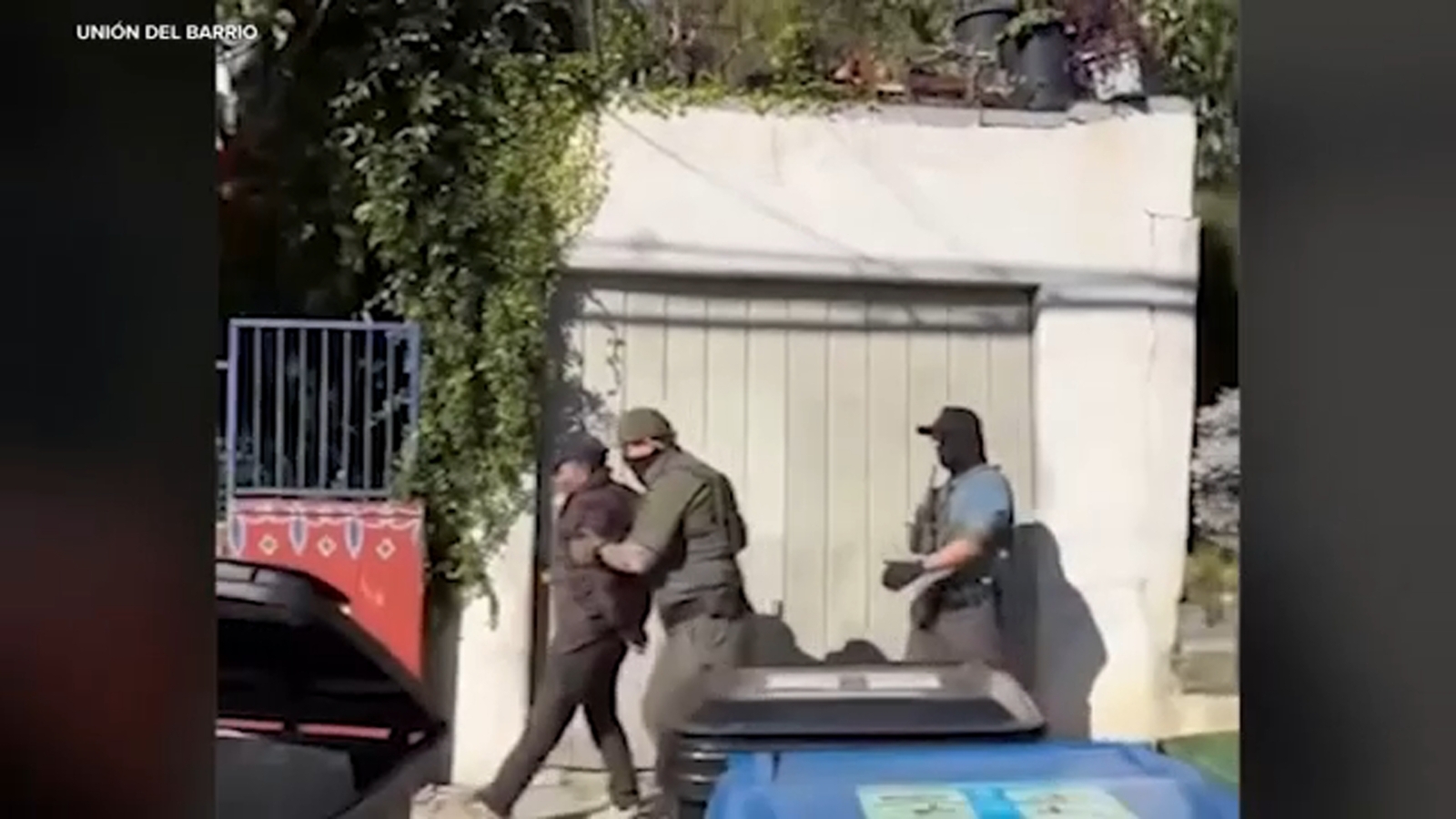 At least a dozen people arrested in ICE raids across Los Angeles over the weekend