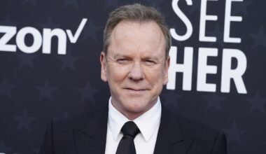 Actor Kiefer Sutherland arrested for alleged assault of rideshare driver in Hollywood