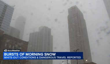 Chicago-area weather forecast: Snow storm blows through Chicago; Winter Storm Warning in effect for parts of NW Indiana