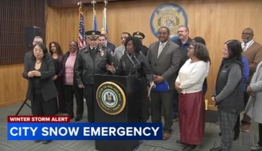 Snow emergency declared for Philadelphia as major winter storm approaches