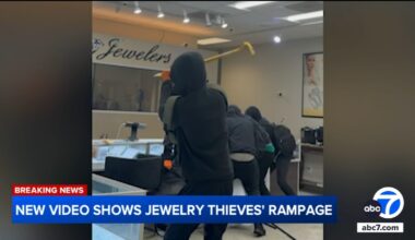 Violent smash-and-grab robbery at Orange County jewelry store leads to crashes, arrests