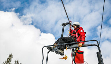 Skiers Rope Evacuated from Whitefish Mountain Resort's Chair 1