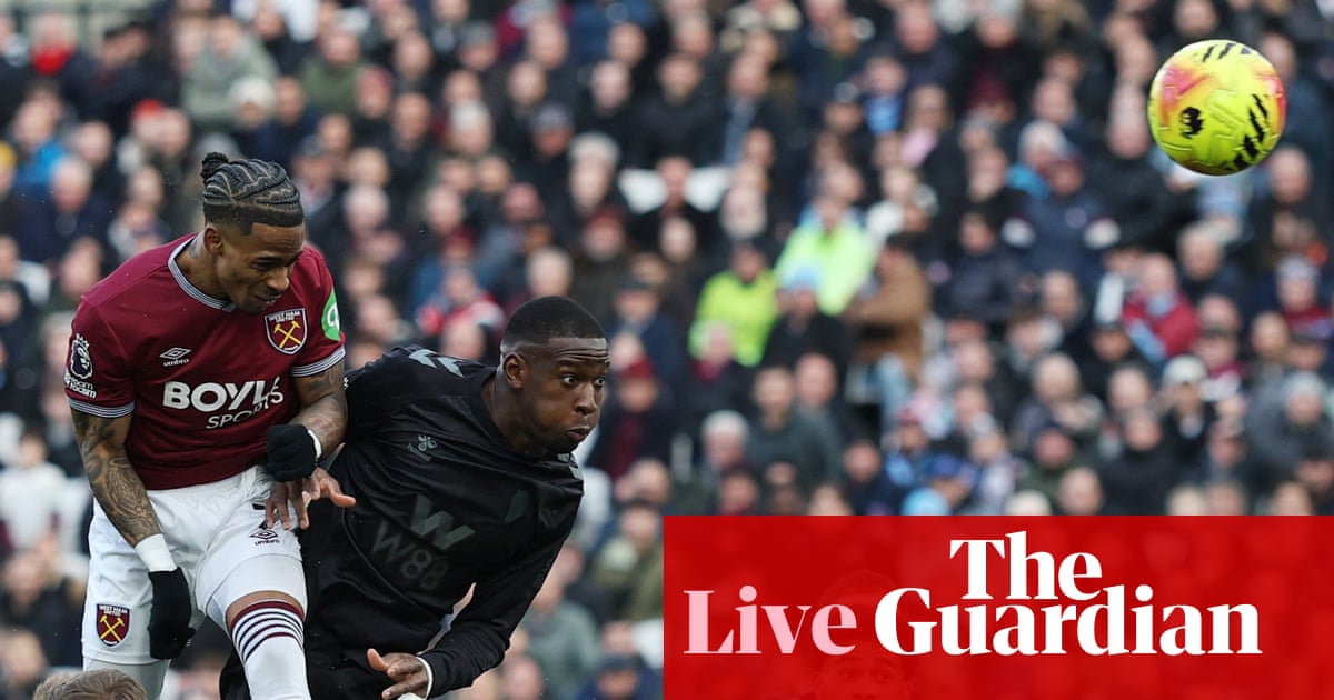 West Ham v Sunderland: Premier League – live | Premier League