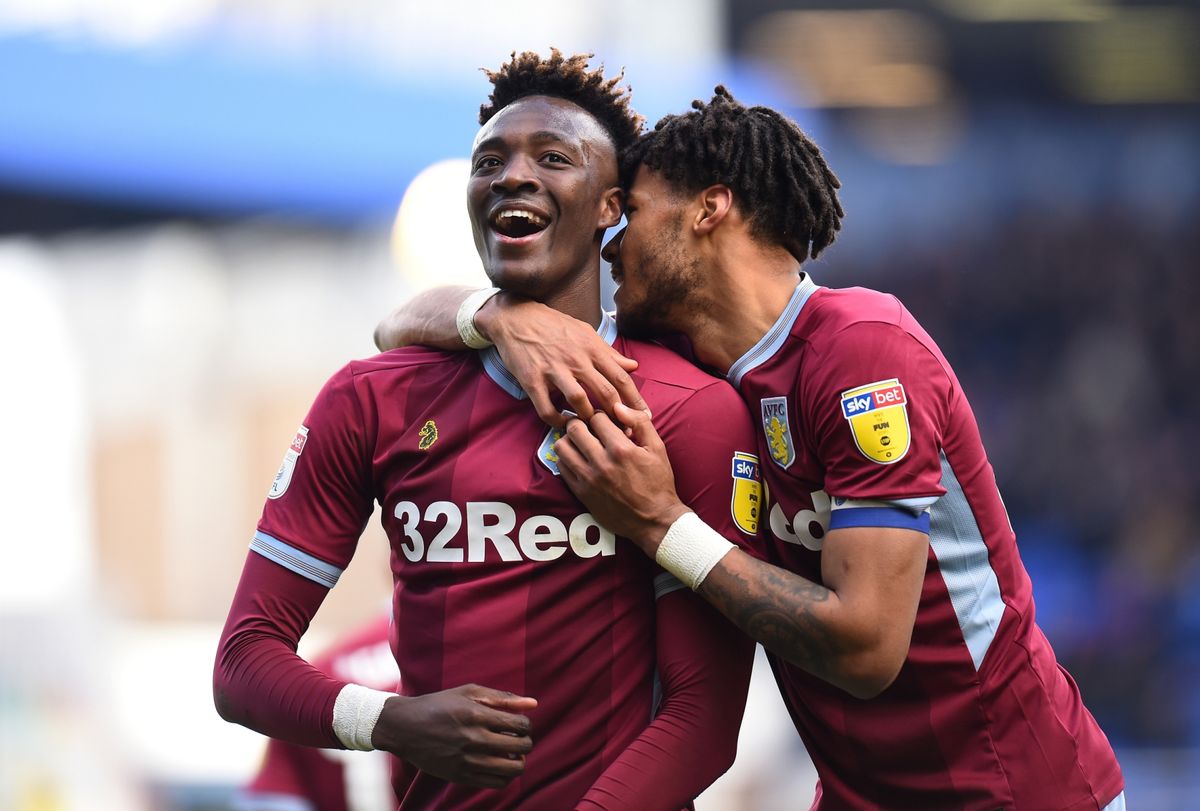 Tammy Abraham and Tyrone Mings