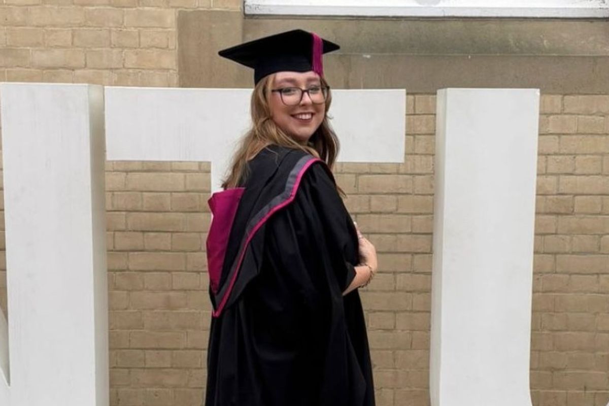 The 23-year-old studied at Nottingham Trent University and had ambitions to be a psychologist