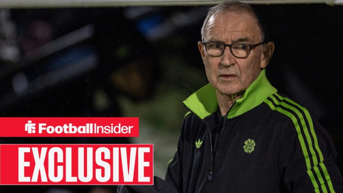 Martin O'Neill in Celtic gear