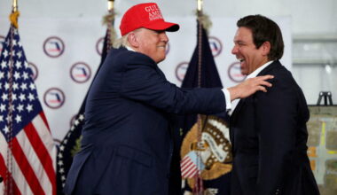 U.S. President Trump visits Florida