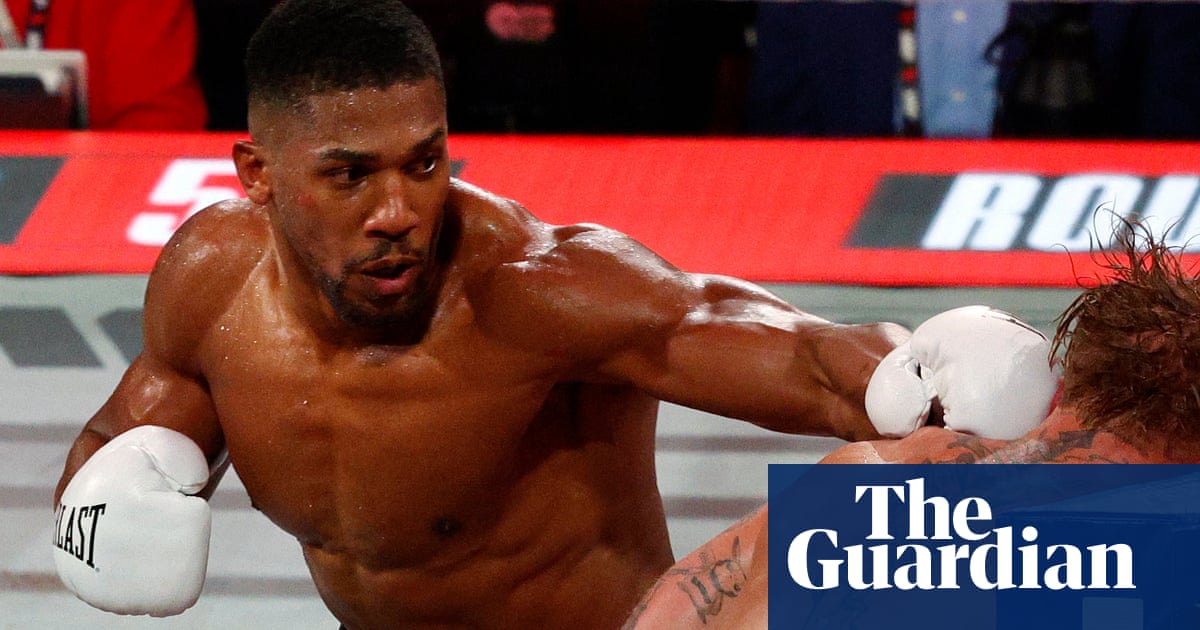 ‘I was walking with giants’: Joshua pays emotional tribute to close friends Ghami and Latz | Anthony Joshua