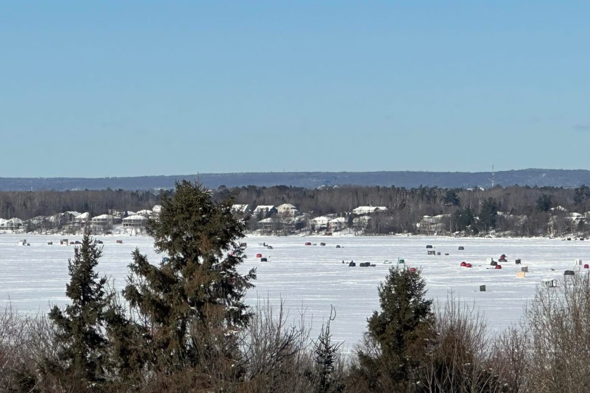 Ice fishing season opens on Lake Nipissing