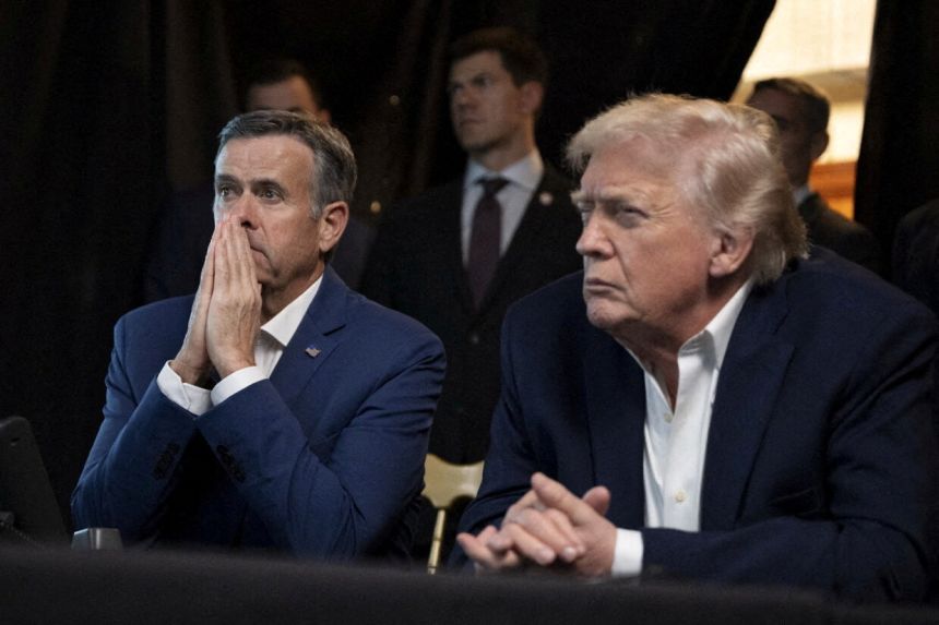 A photograph posted by US President Donald Trump on his Truth Social account shows him sitting next to CIA Director John Ratcliffe as they watch the military operation in Venezuela from Trump's Mar a Lago resort, in Palm Beach, Florida, on January 3.