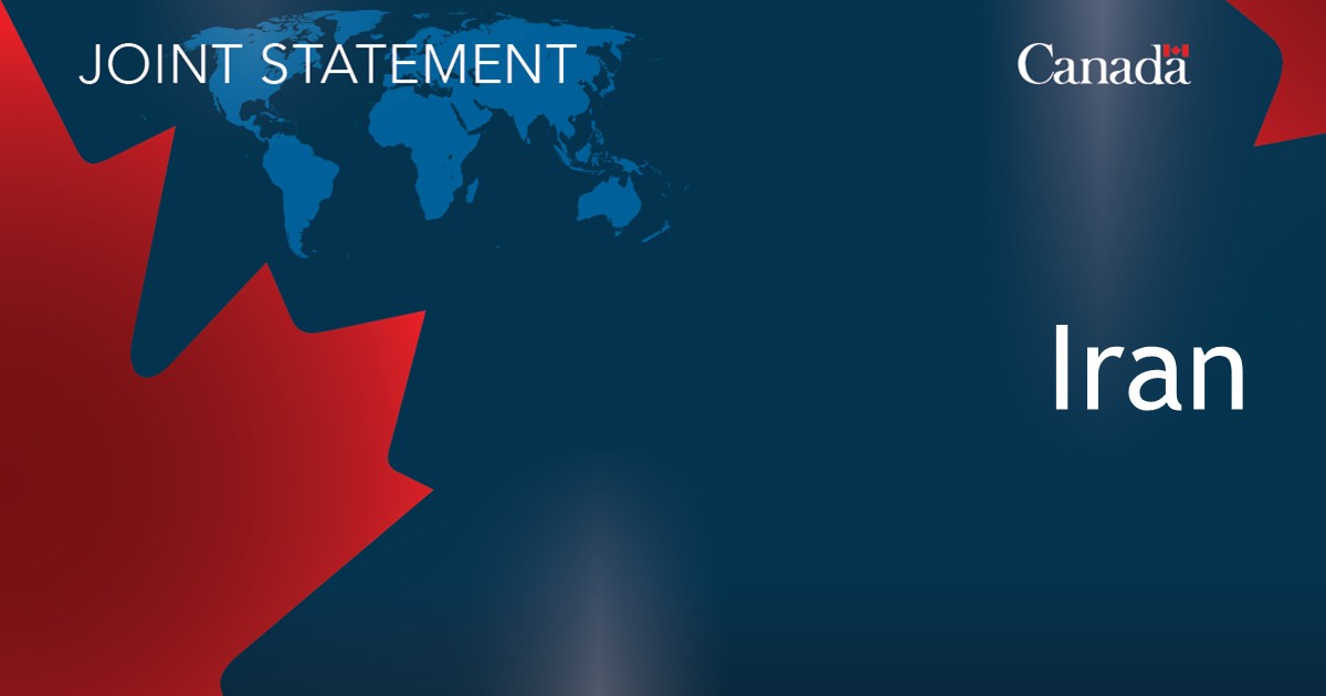 Joint statement on the situation in Iran
