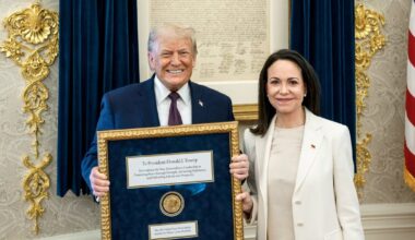 Venezuela’s Machado gives Trump her Nobel Peace Prize: Is it his now? | US-Venezuela Tensions News