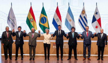 EU-Mercosur trade deal signing in Asuncion