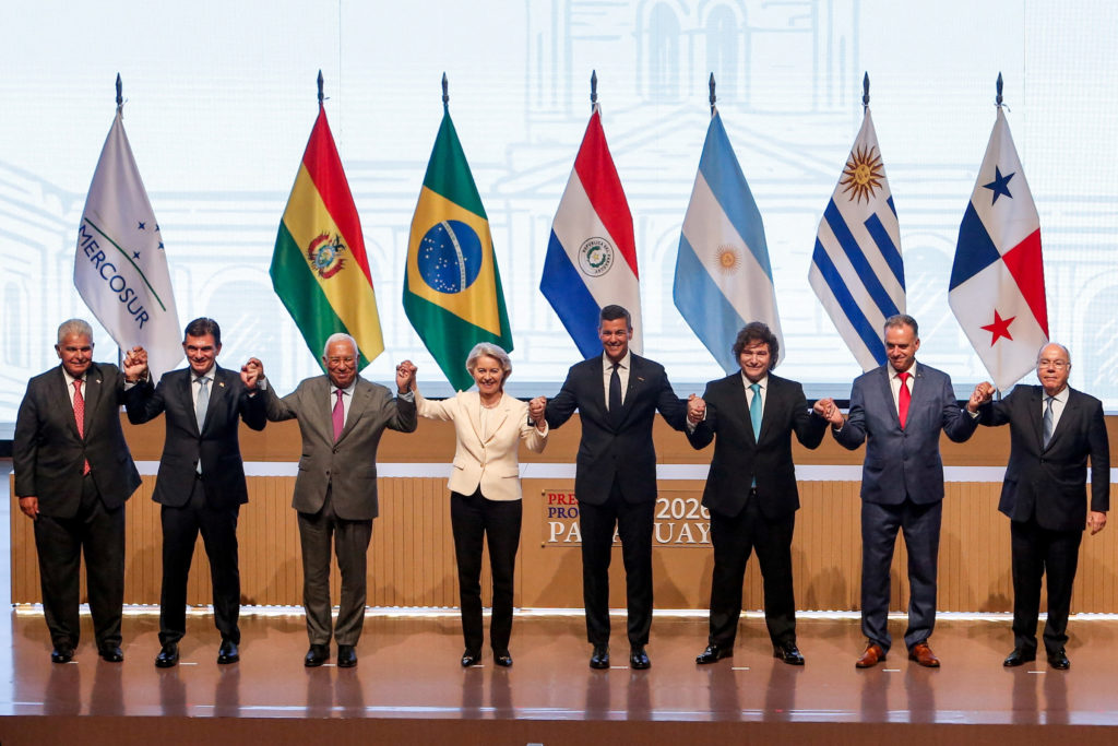 EU-Mercosur trade deal signing in Asuncion